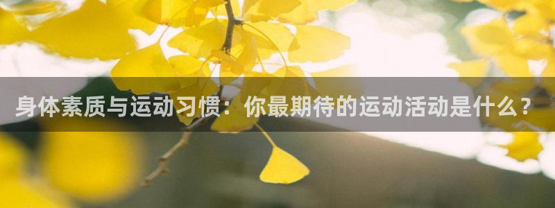 杏运集团官网：身体素质与运动习惯：你最期待的运动活动是什么？