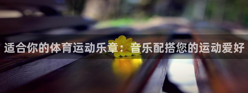 杏运集团：适合你的体育运动乐章：音乐配搭您的运动爱好