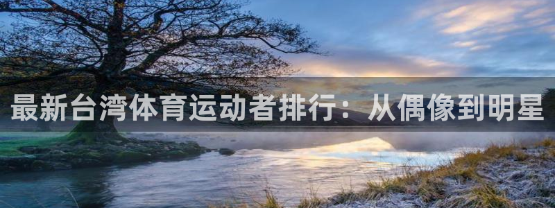 杏运体育在线注册：最新台湾体育运动者排行：从偶像到明星